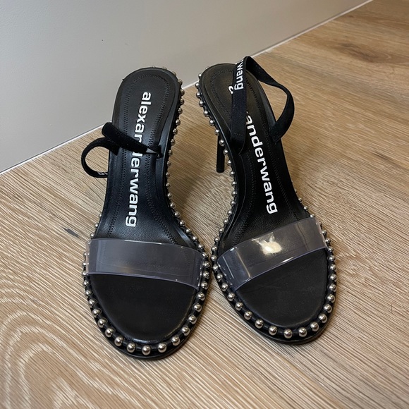 Alexander Wang | Shoes | Alexander Wang Nova Studded Pcv Slingback Sandals  | Poshmark